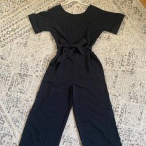 Everlane Jumpsuit (Black, Size 2)